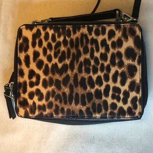 Vince Camuto Leopard Print Praline Crossbody